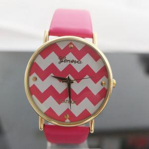 Pink Chevron Watch